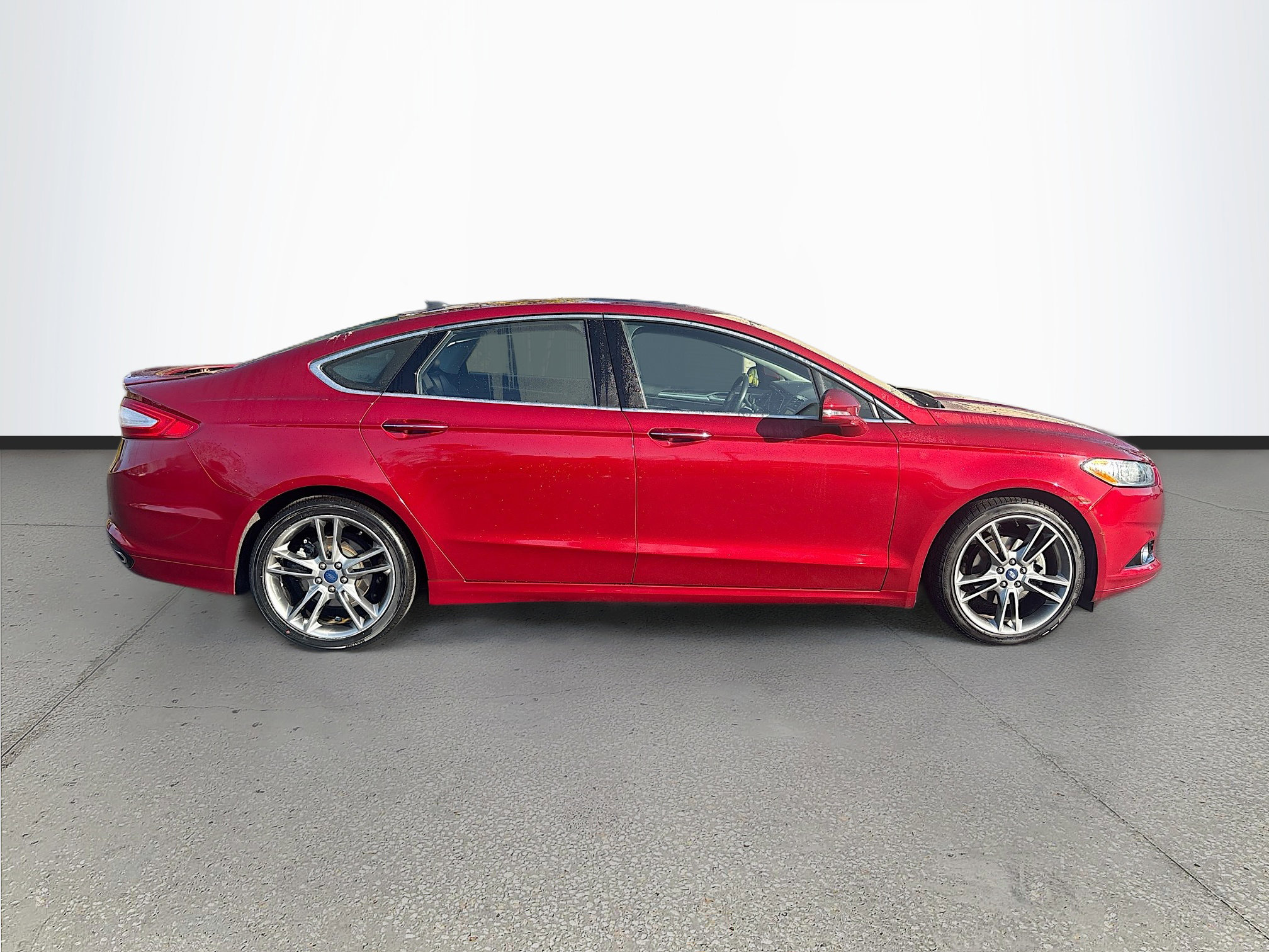 Used 2014 Ford Fusion Titanium with VIN 3FA6P0K91ER141044 for sale in Sarasota, FL