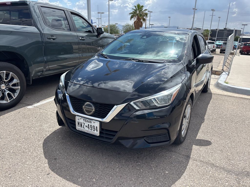 Used 2020 Nissan Versa Sedan S with VIN 3N1CN8DV5LL805053 for sale in El Paso, TX