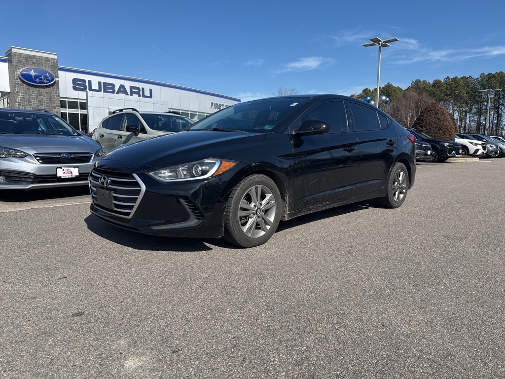Used 2018 Hyundai Elantra SEL with VIN 5NPD84LF3JH347926 for sale in Suffolk, VA