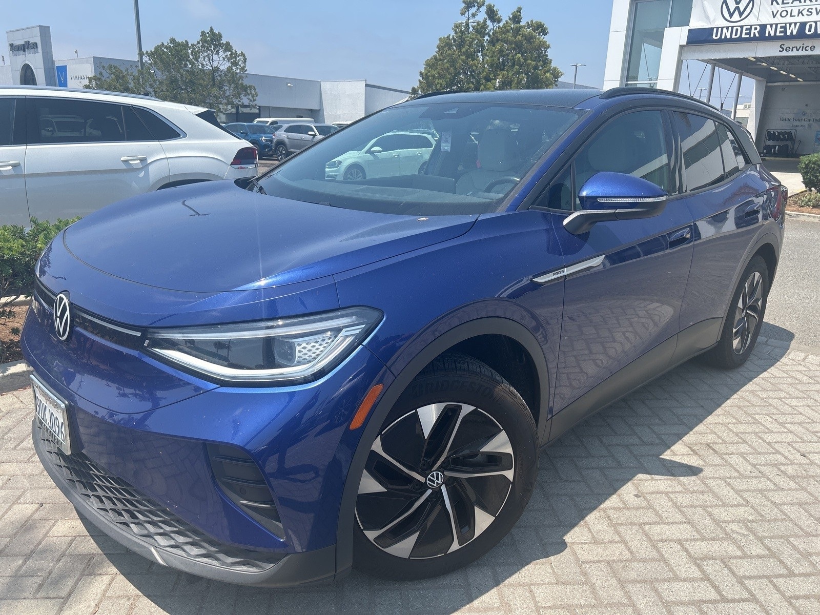 Certified 2022 Volkswagen ID.4 PRO S with VIN WVGTMPE23NP066041 for sale in San Diego, CA