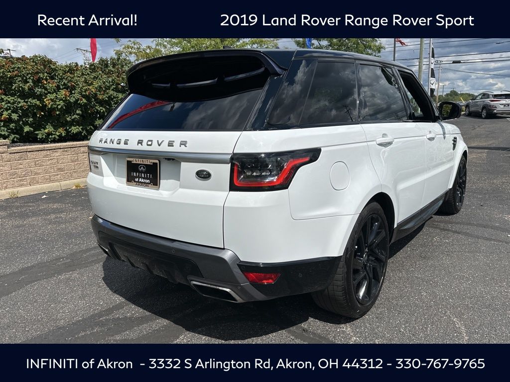 2019 Land Rover Range Rover Sport HSE photo 10