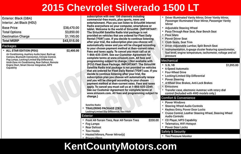 2015 Chevrolet Silverado 1500 LT's photo