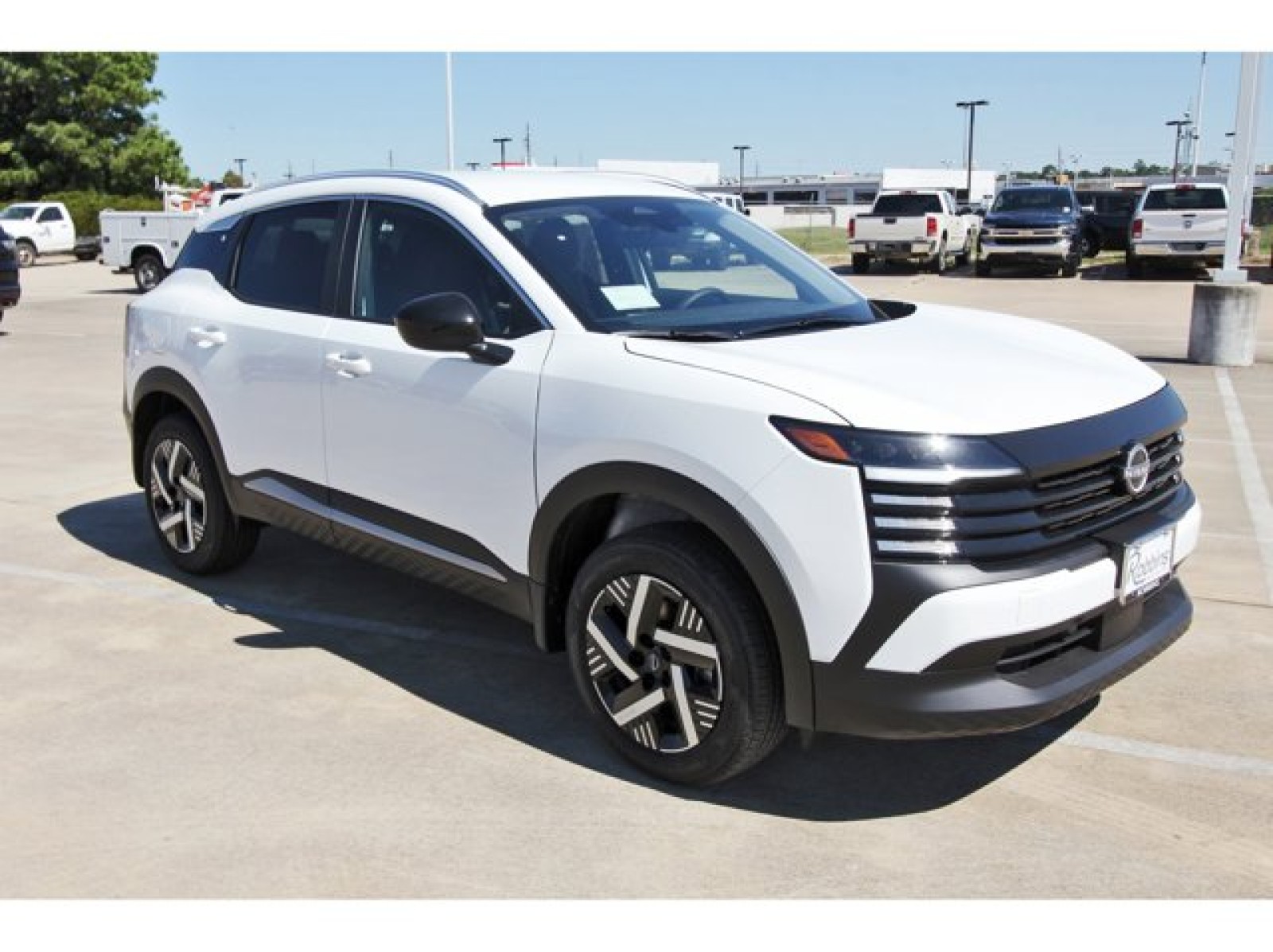 2026 Nissan Kicks SV White at Robbins Nissan