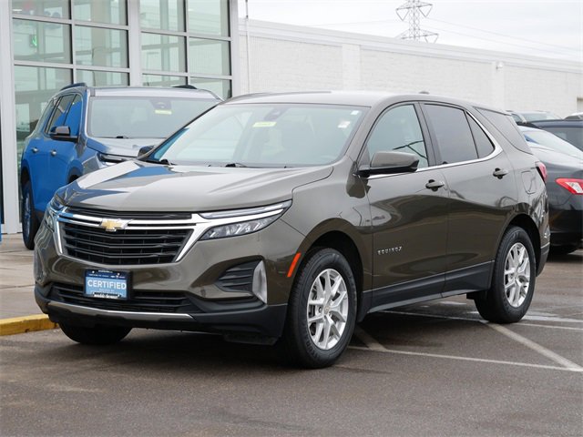 Used 2024 Chevrolet Equinox LT with VIN 3GNAXUEG5RL243680 for sale in Roseville, Minnesota