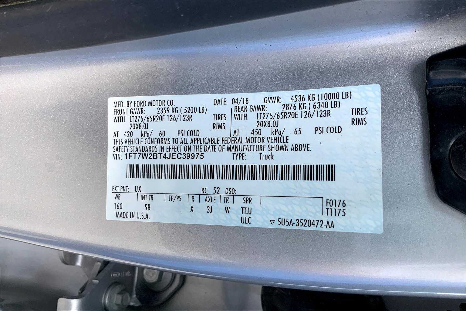 2018 Ford F-250 Lariat photo 29