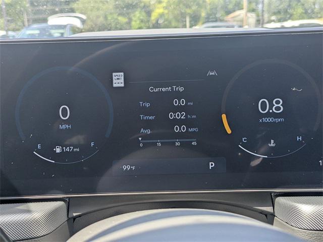 New 2025 Blue Hyundai SEL Convenience image 6