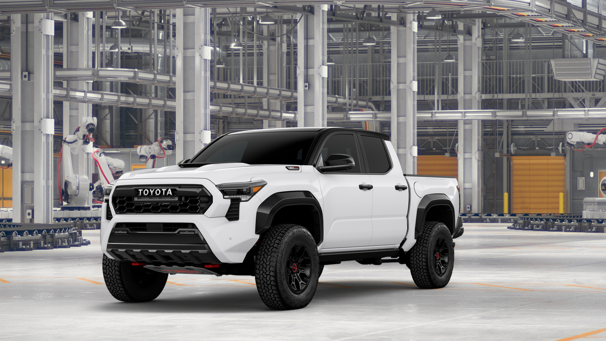 New 2025 Ice Cap with Black roof Toyota TRD Pro image 1