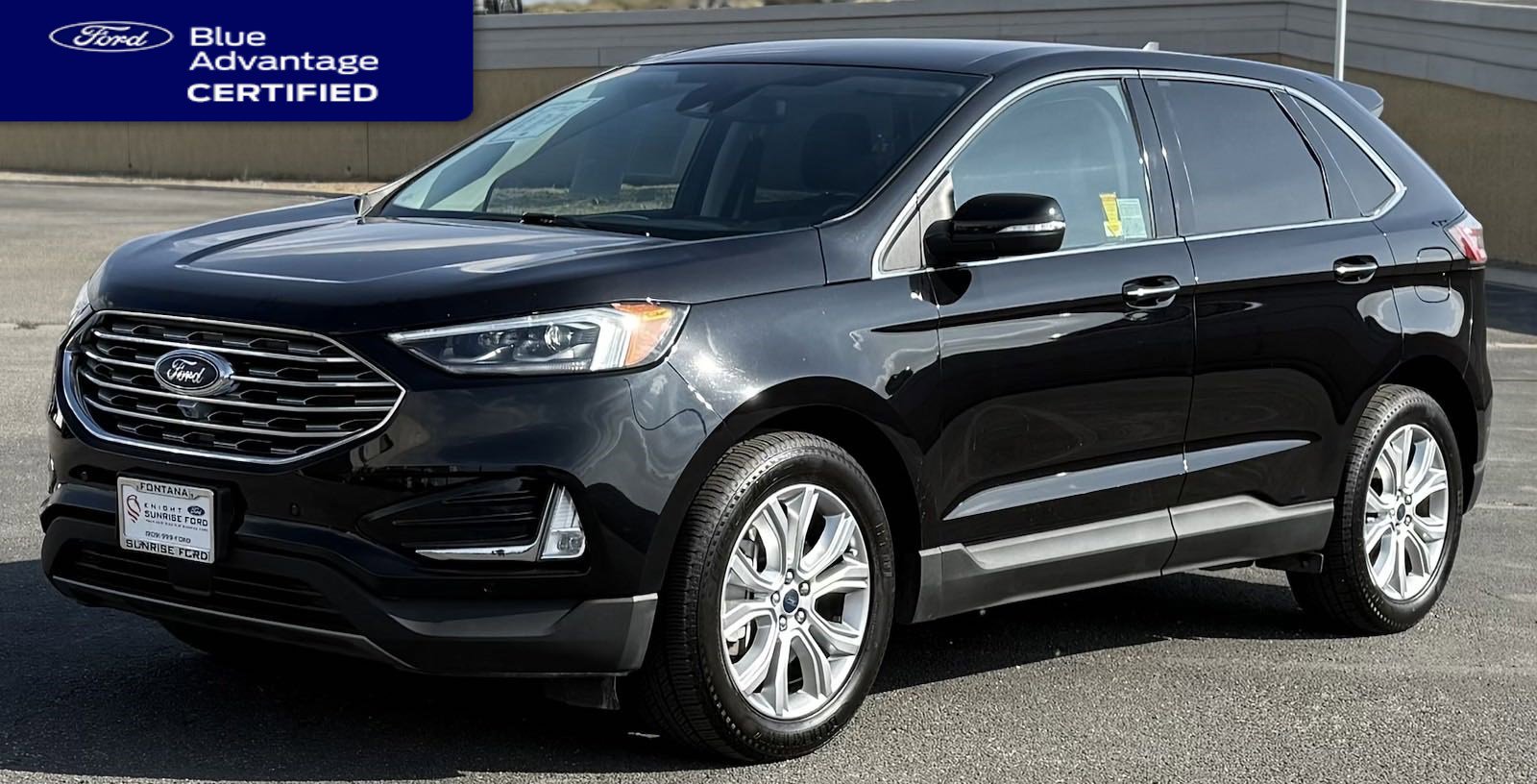 Pre-Owned 2022 Ford Edge Titanium Sport Utility in Fontana #V65985 