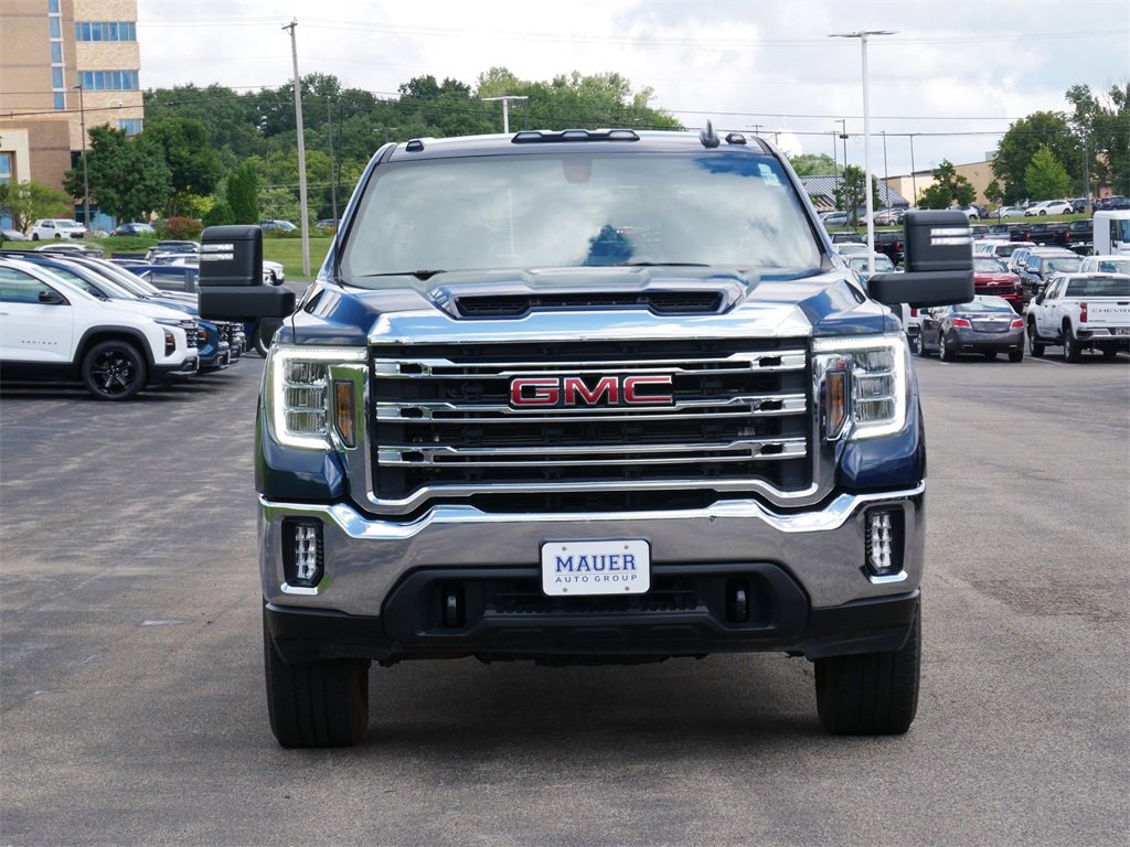 Used 2022 GMC Sierra 3500HD SLE with VIN 1GT59TEY8NF115218 for sale in Inver Grove Heights, Minnesota
