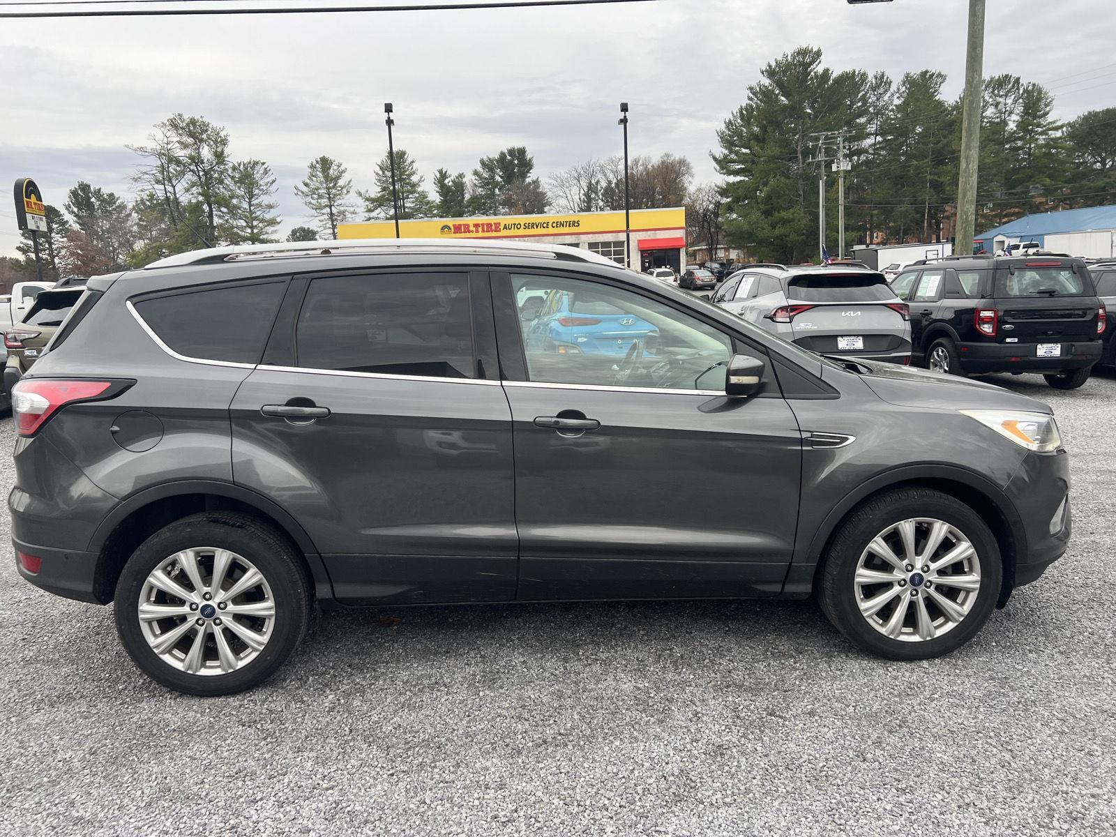 Used 2017 Ford Escape Titanium with VIN 1FMCU0JD6HUD08440 for sale in Waynesboro, VA