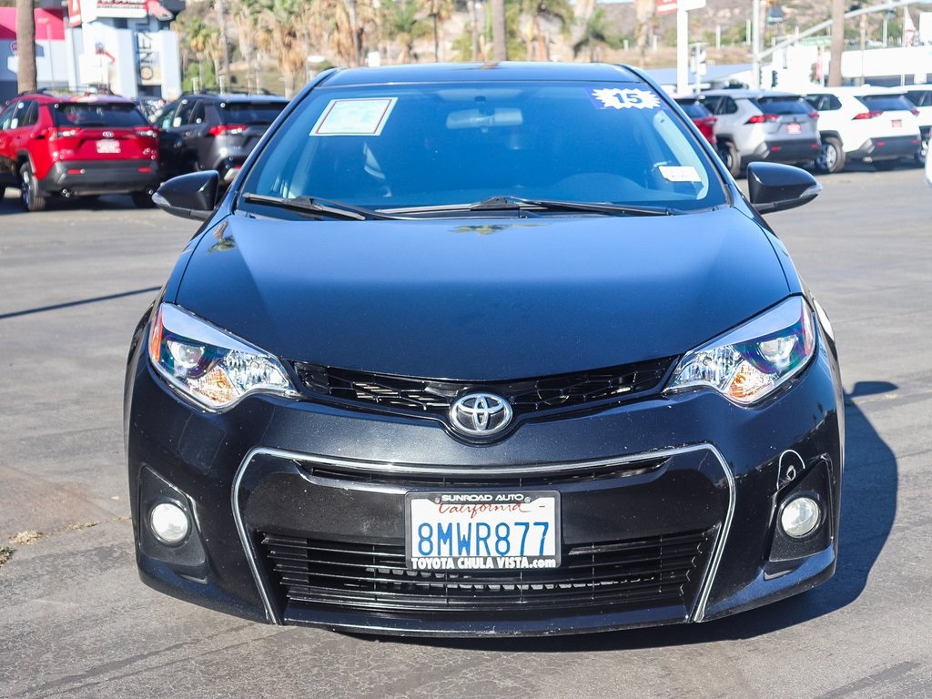 Used 2015 Toyota Corolla S Plus with VIN 2T1BURHE5FC368027 for sale in Chula Vista, CA