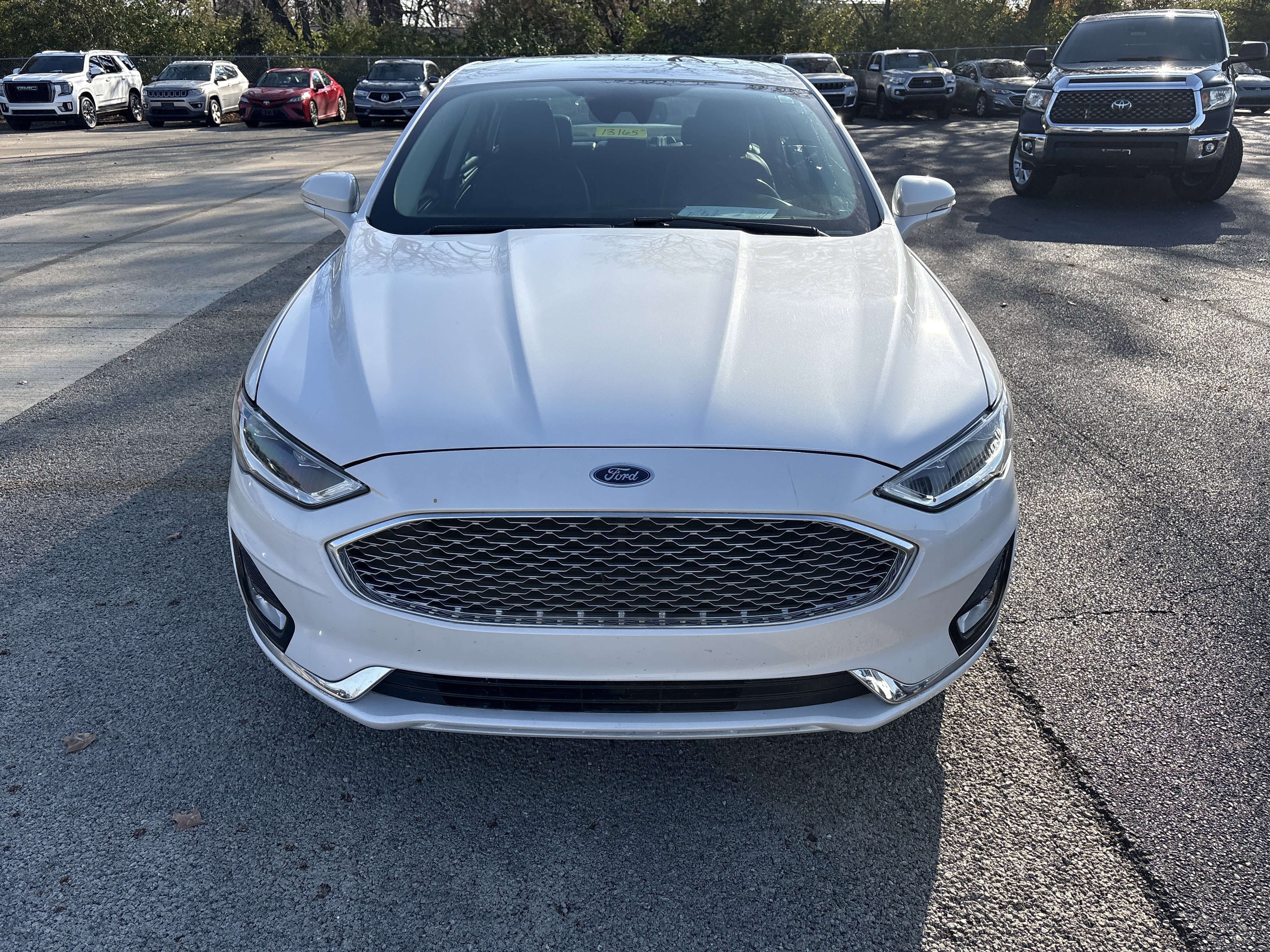 Used 2019 Ford Fusion Hybrid Titanium with VIN 3FA6P0RU5KR169094 for sale in Vandalia, OH