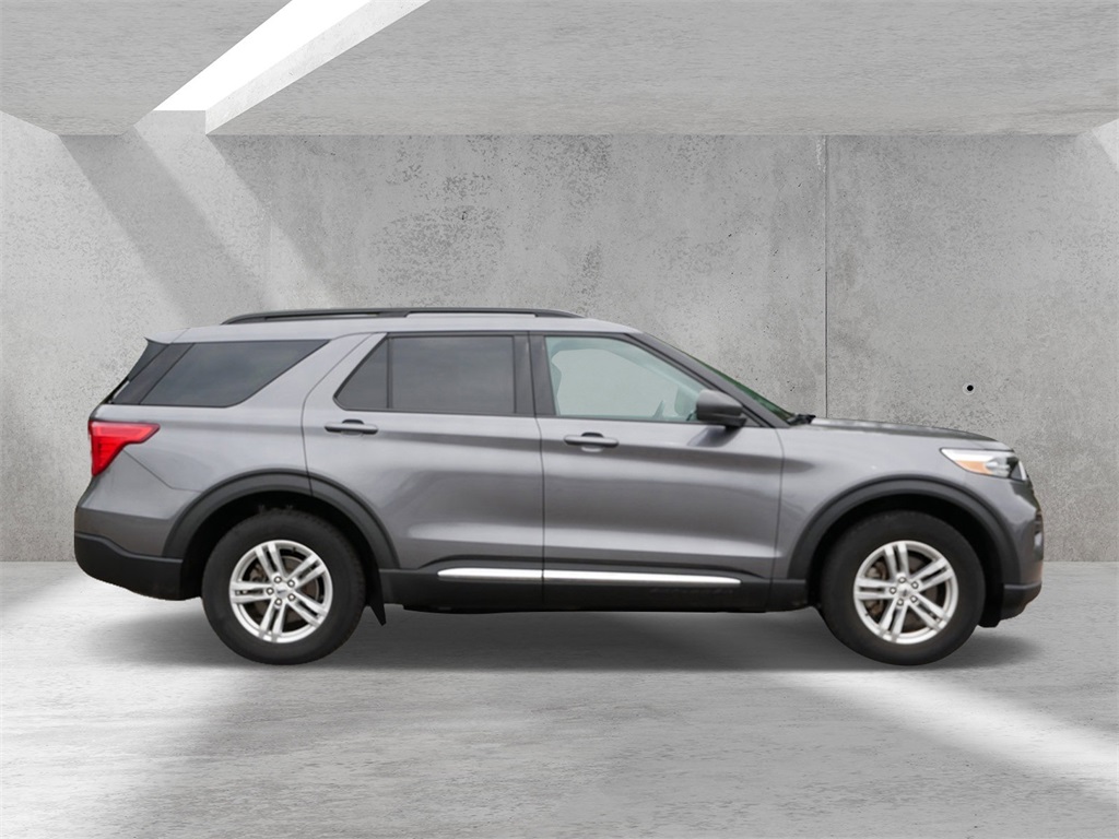 Certified 2021 Ford Explorer XLT with VIN 1FMSK8DHXMGC51604 for sale in White Bear Lake, Minnesota