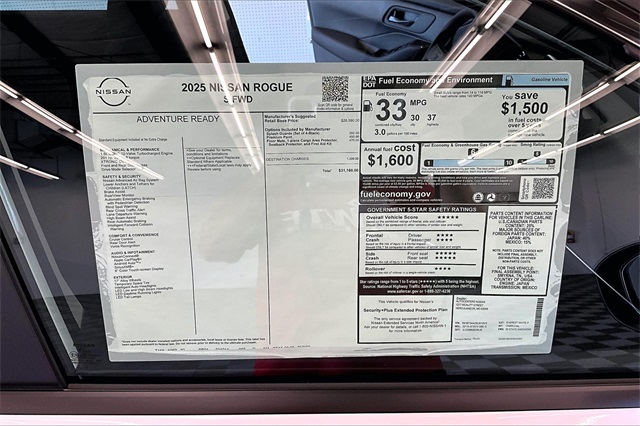 2025 Nissan Rogue S photo 34