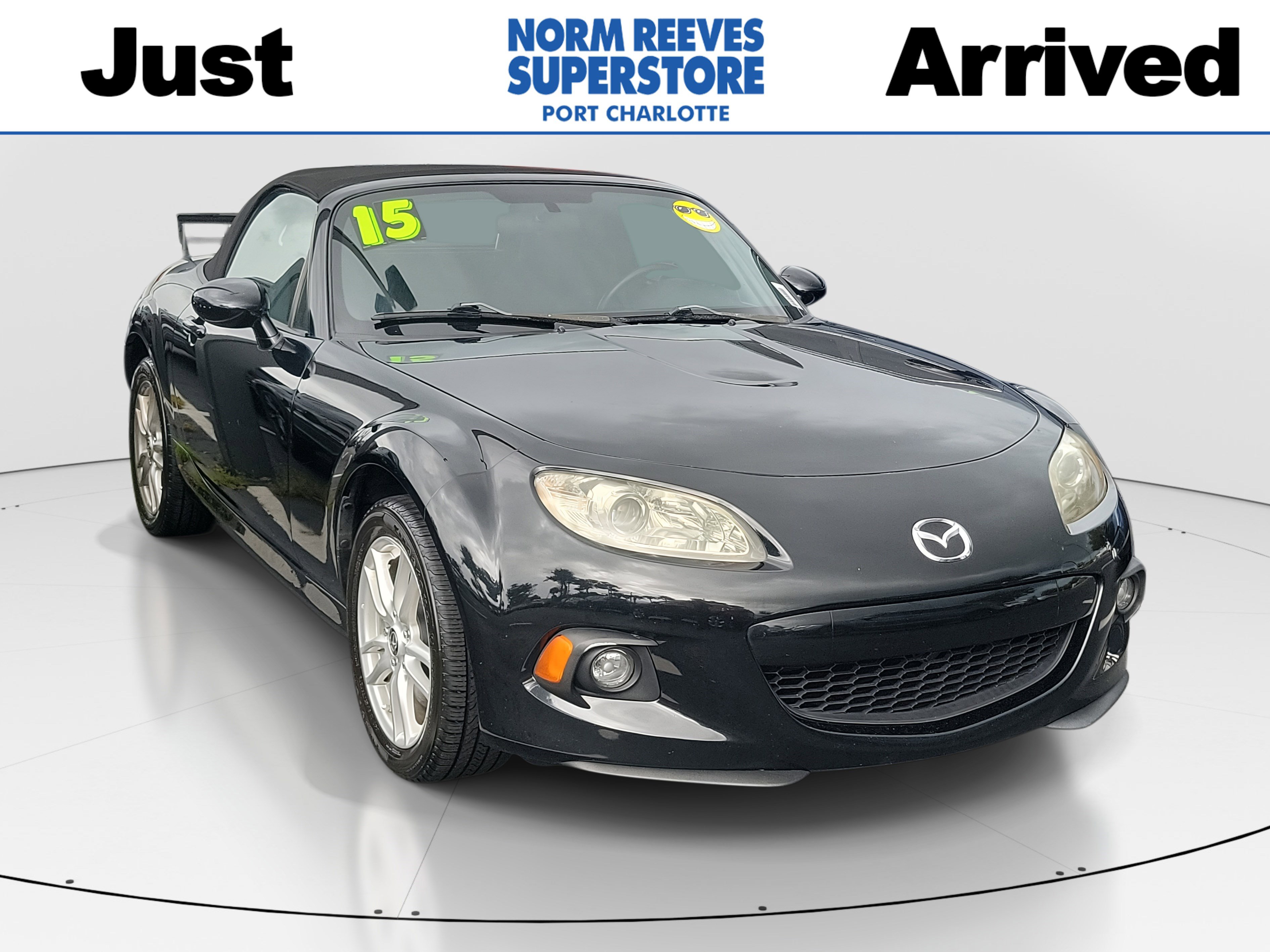 Used 2015 Mazda MX-5 Miata Sport with VIN JM1NC2JF1F0238153 for sale in Port Charlotte, FL