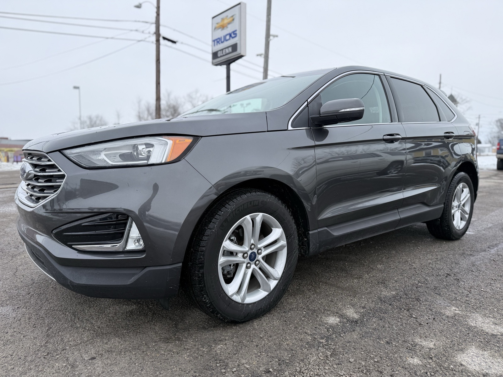 Used 2020 Ford Edge SEL with VIN 2FMPK3J93LBA49506 for sale in Eminence, KY