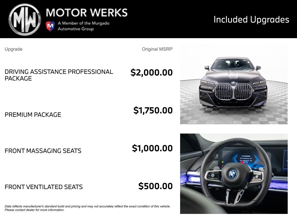 New 2025 Black Sapphire Metallic BMW 750e xDrive image 4