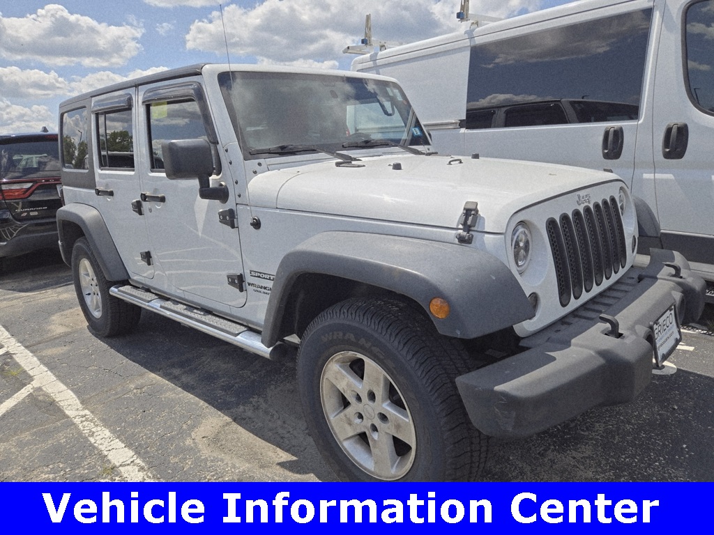 2014 Jeep Wrangler Unlimited Sport photo 3