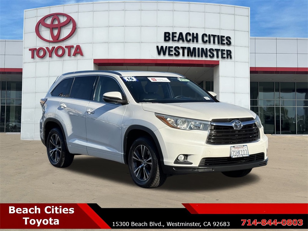 2016 Toyota Highlander XLE's photo