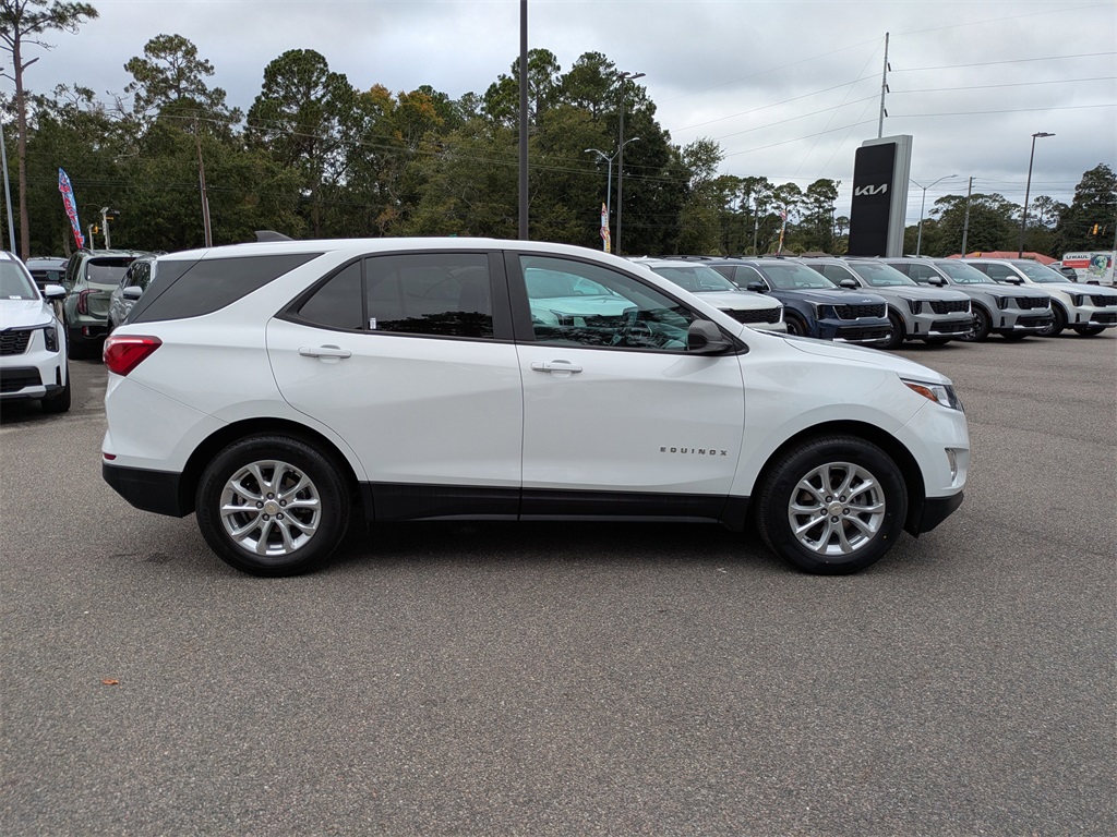 Used 2021 Chevrolet Equinox LS with VIN 3GNAXHEVXMS176904 for sale in Brunswick, GA