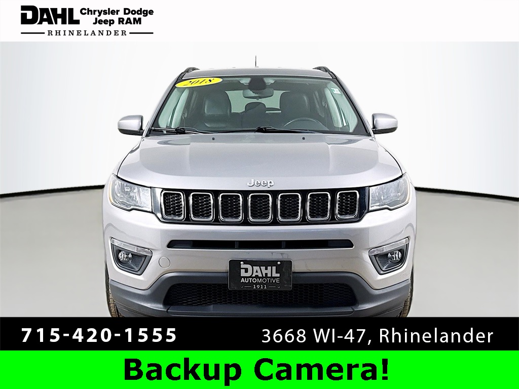 Used 2018 Jeep Compass Latitude with VIN 3C4NJCBB8JT466315 for sale in Rhinelander, WI