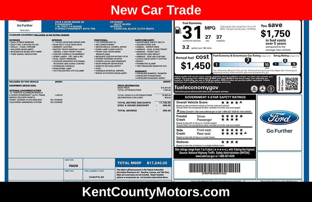 2016 Ford Fiesta SE's photo