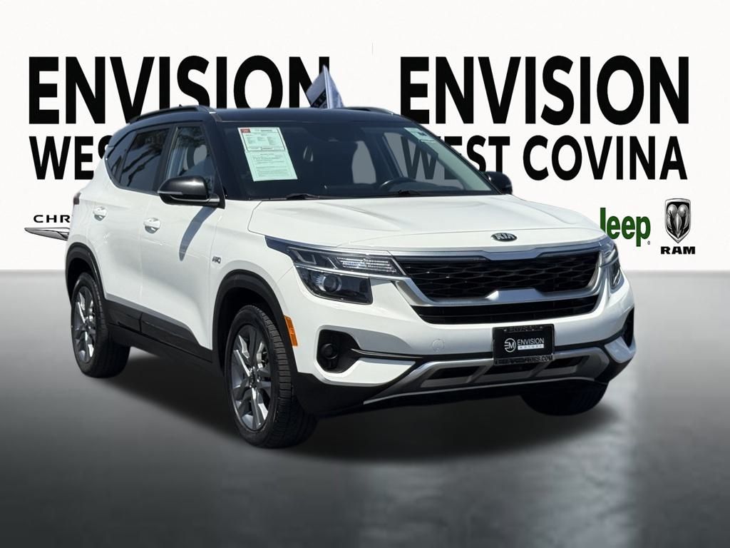 Used 2021 Kia Seltos S with VIN KNDEUCAA4M7177196 for sale in West Covina, CA