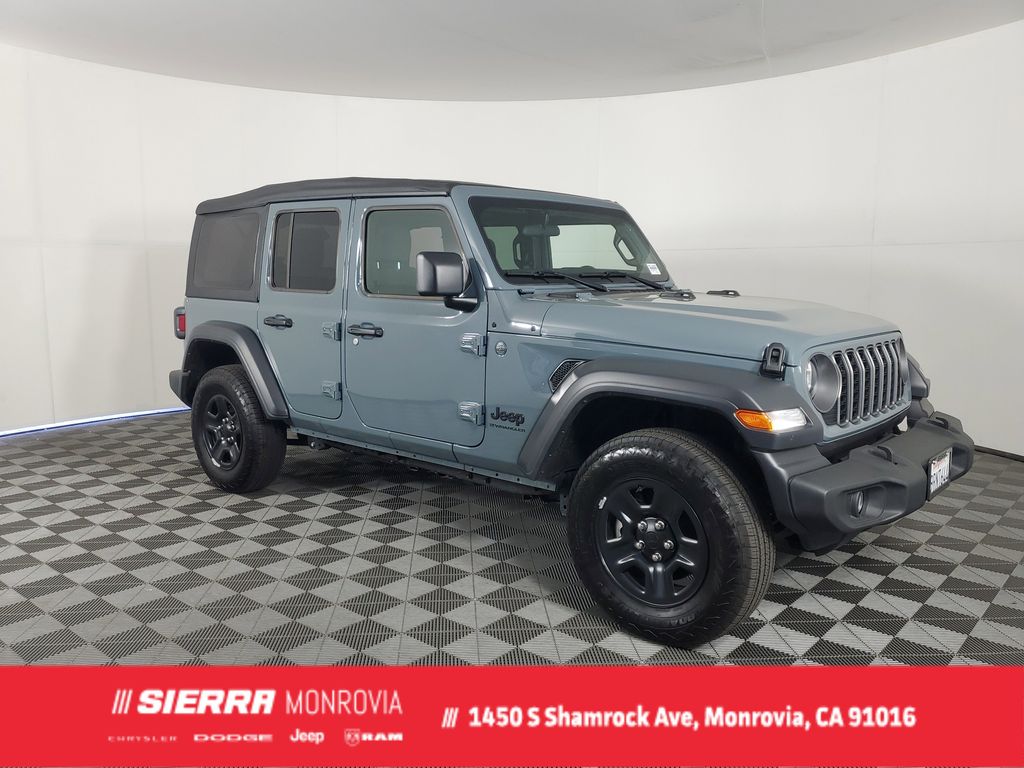 Used 2025 Gray Jeep Sport image 1