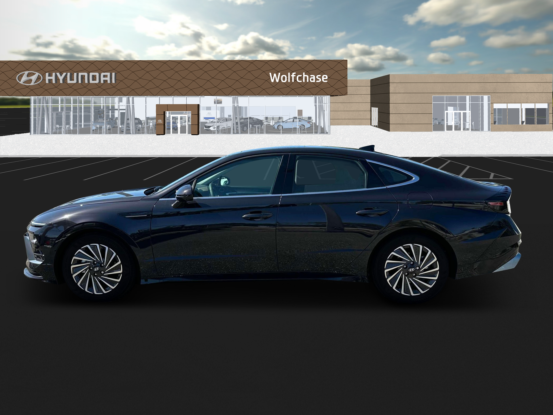New 2025 Blue Hyundai Limited image 3