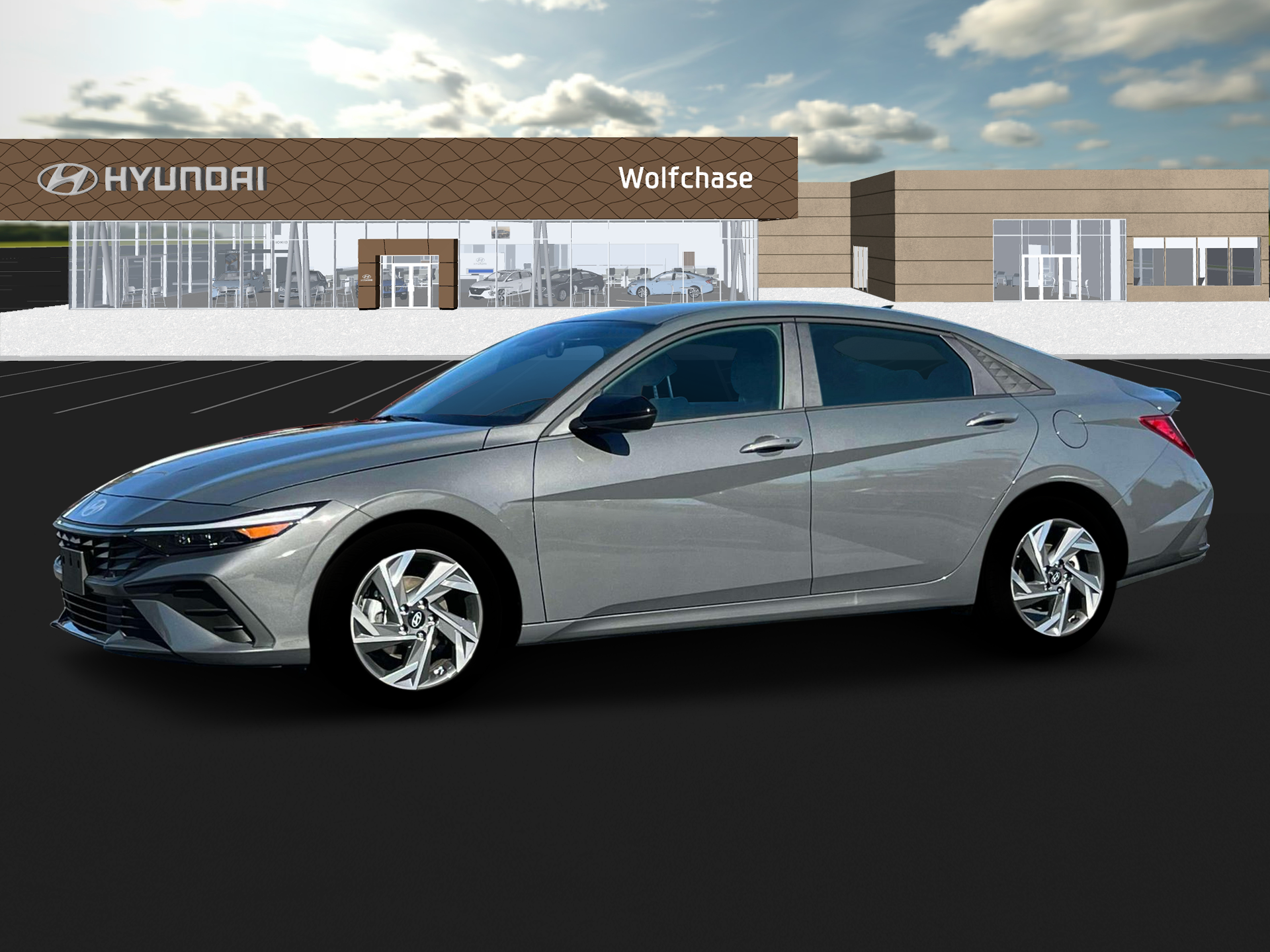 New 2025 Gray Hyundai SEL Sport image 2