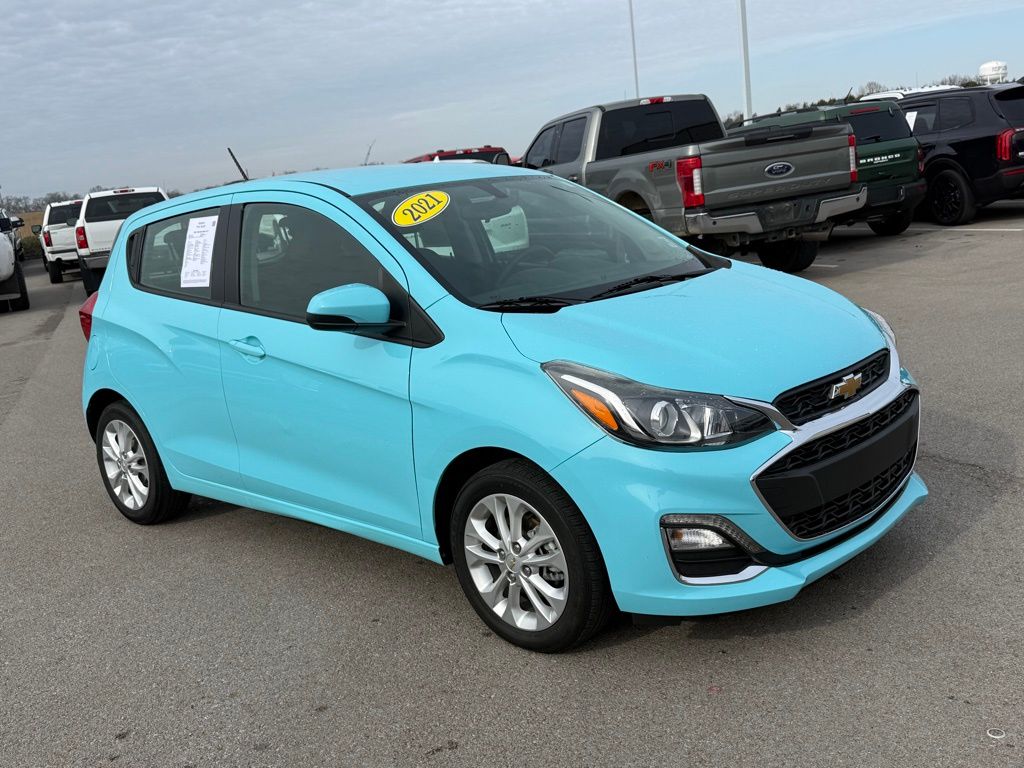 Used 2021 Chevrolet Spark 1LT with VIN KL8CD6SA8MC714126 for sale in Shelbyville, TN