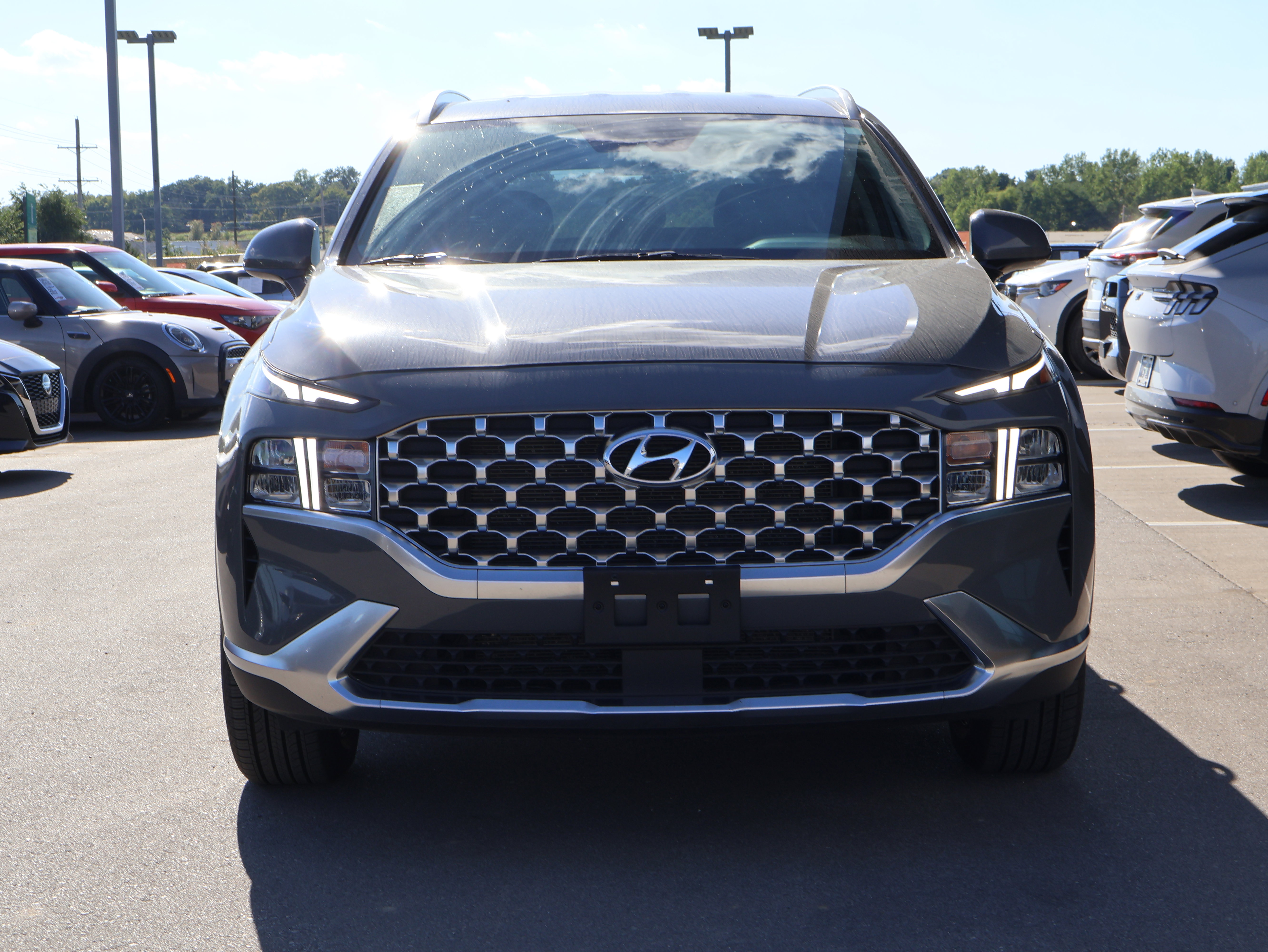 Used 2022 Hyundai Santa Fe SEL with VIN 5NMS2DAJ2NH438558 for sale in Kansas City
