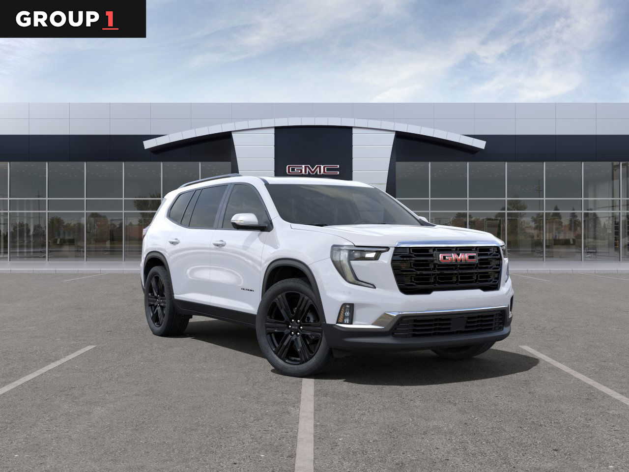 New 2025 Summit White GMC Elevation image 1