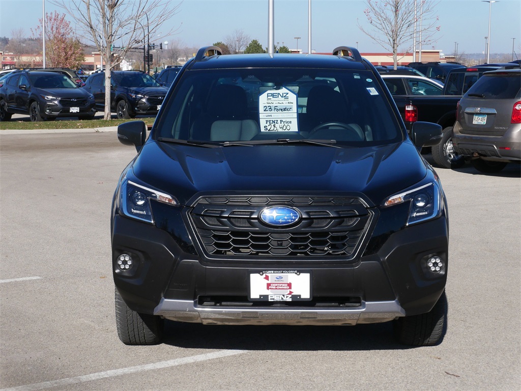 Used 2023 Subaru Forester Wilderness with VIN JF2SKAMC2PH487793 for sale in Rochester, Minnesota