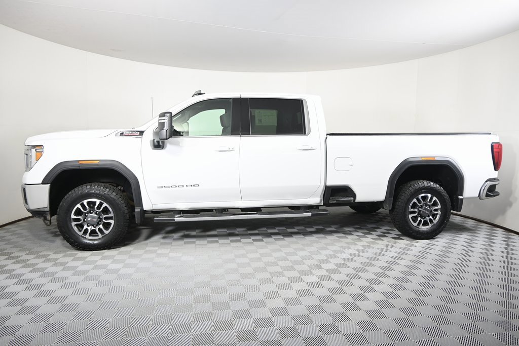 Used 2023 GMC Sierra 3500HD SLE with VIN 1GT49TEY6PF257114 for sale in Forest Lake, Minnesota