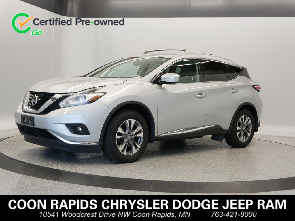 Used 2015 Nissan Murano SL with VIN 5N1AZ2MH3FN230273 for sale in Coon Rapids, Minnesota
