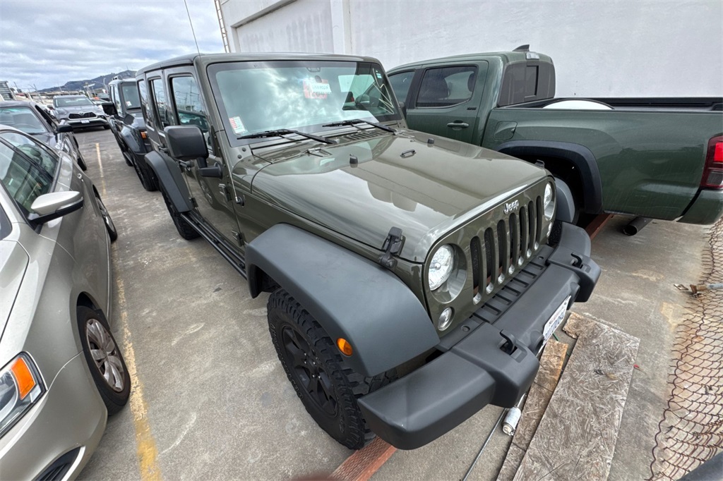 Used 2016 Jeep Wrangler Unlimited Sport with VIN 1C4BJWDG6GL143673 for sale in San Bruno, CA