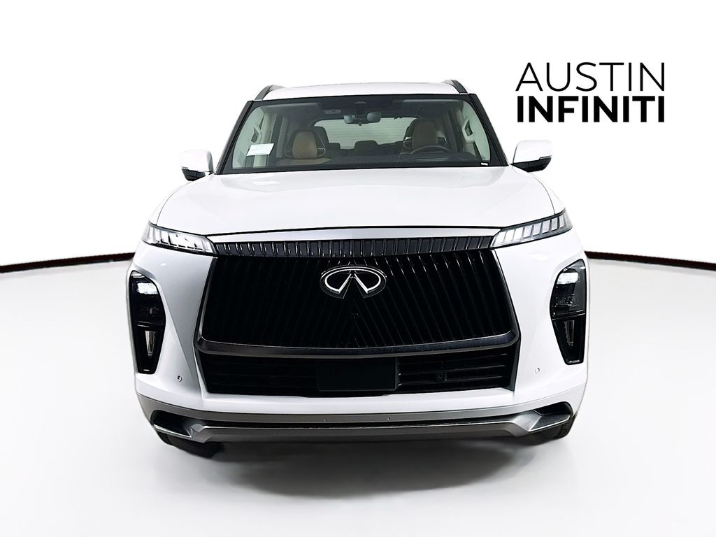 Infinity – Tonight New Radiant White/Black Obsidian 2025 INFINITI QX80