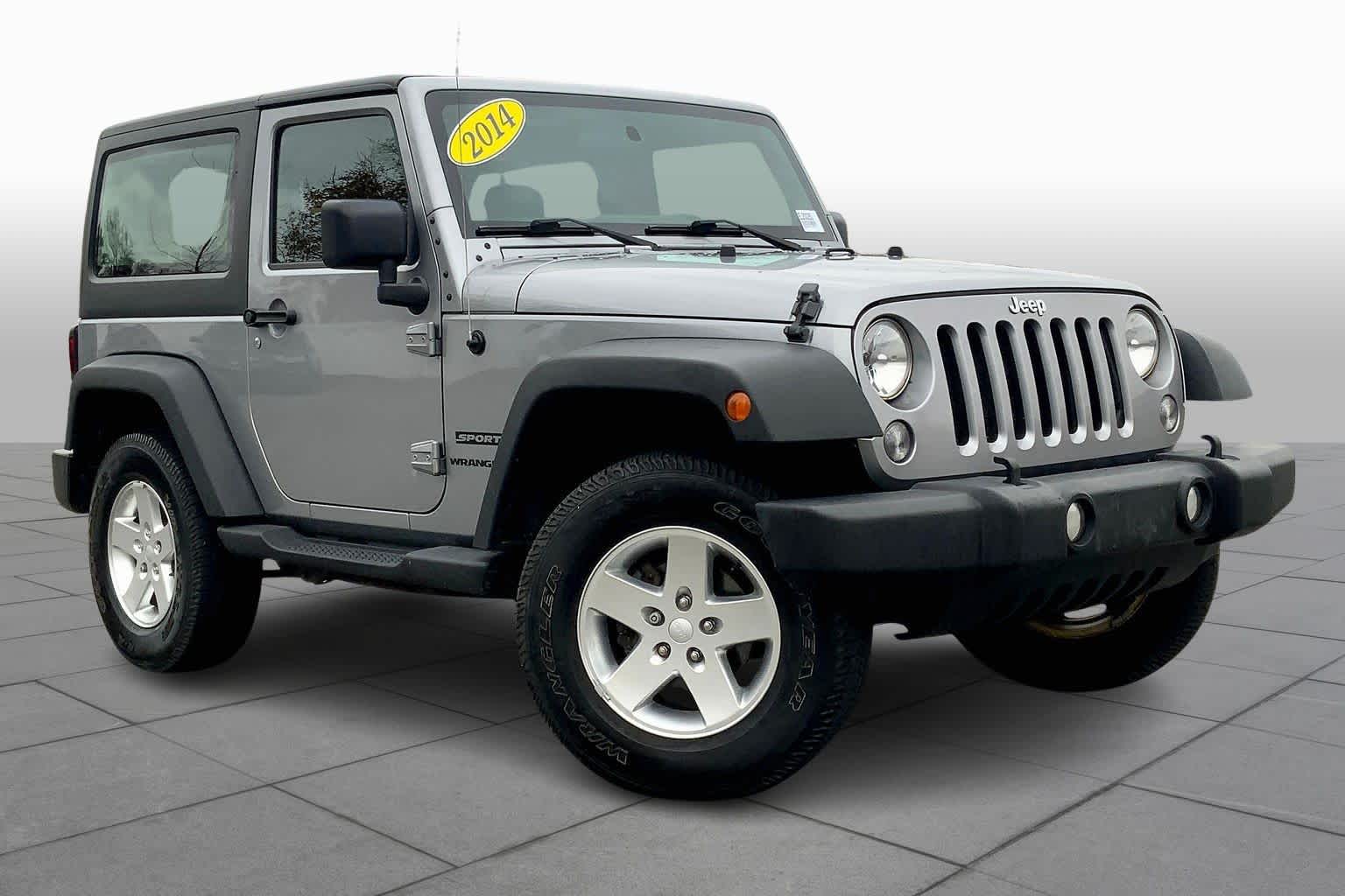 Used 2014 Jeep Wrangler Sport with VIN 1C4AJWAG7EL200251 for sale in Auburn, MA
