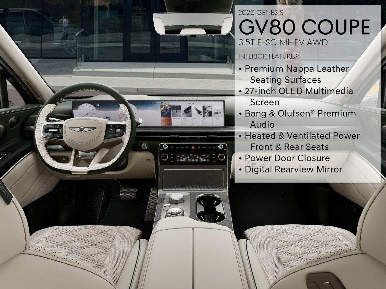 2026 Genesis GV80 Coupe 3.5T photo 15