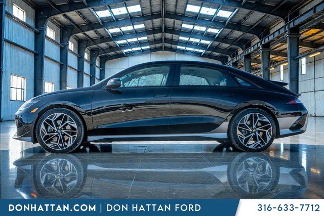 Used 2023 Hyundai IONIQ 6 SEL with VIN KMHM34AA0PA051571 for sale in Augusta, KS