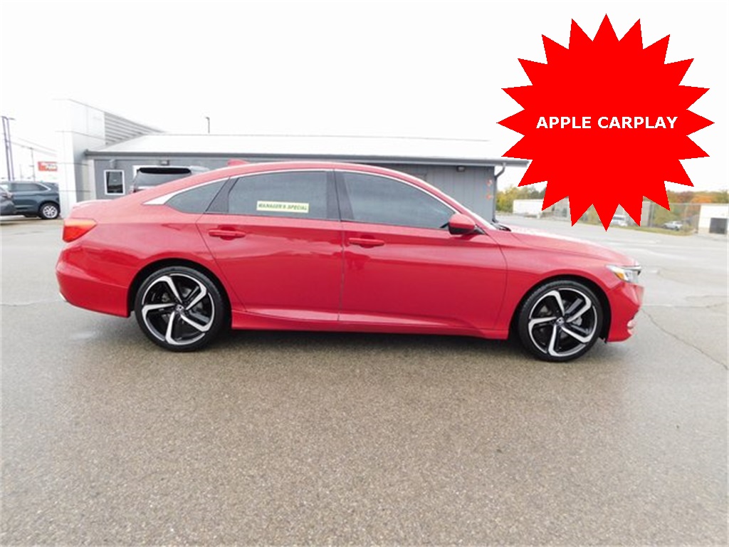 Used 2019 Honda Accord Sport with VIN 1HGCV1F33KA091320 for sale in Richmond, IN