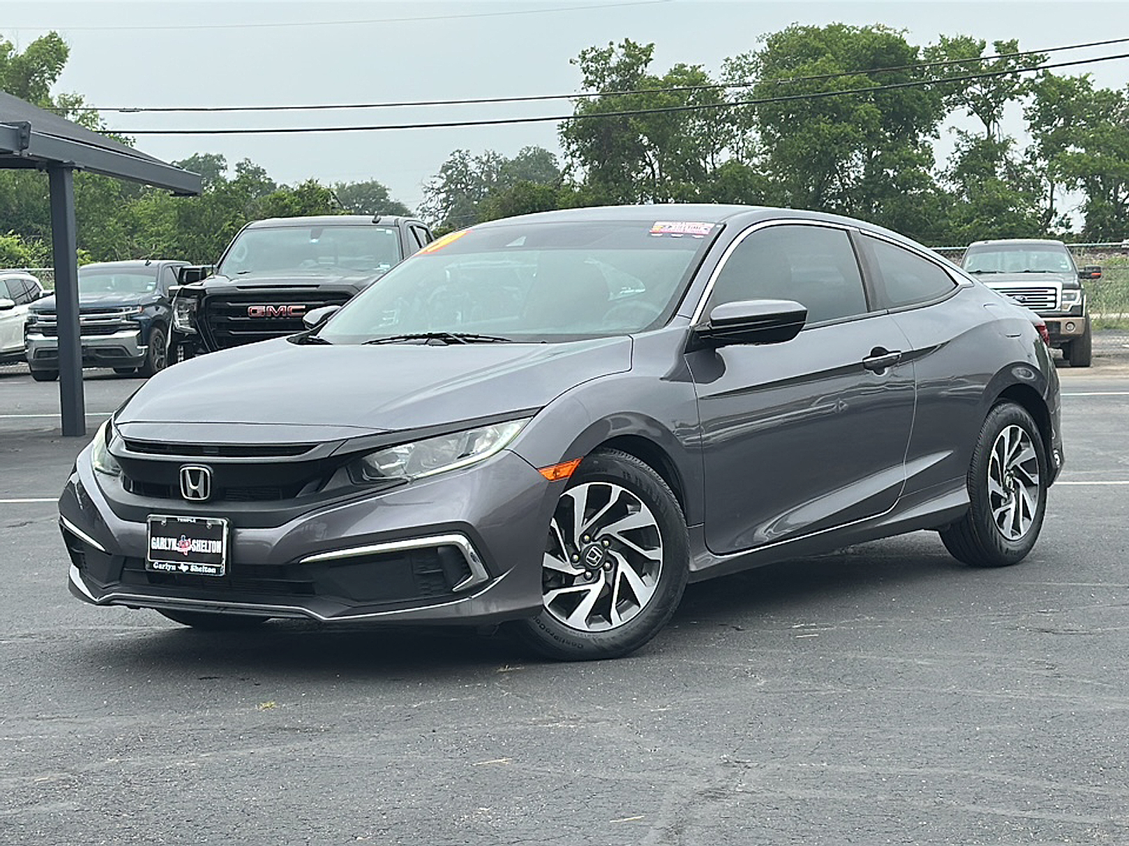 Used 2019 Lunar Silver Metallic Honda LX image 2
