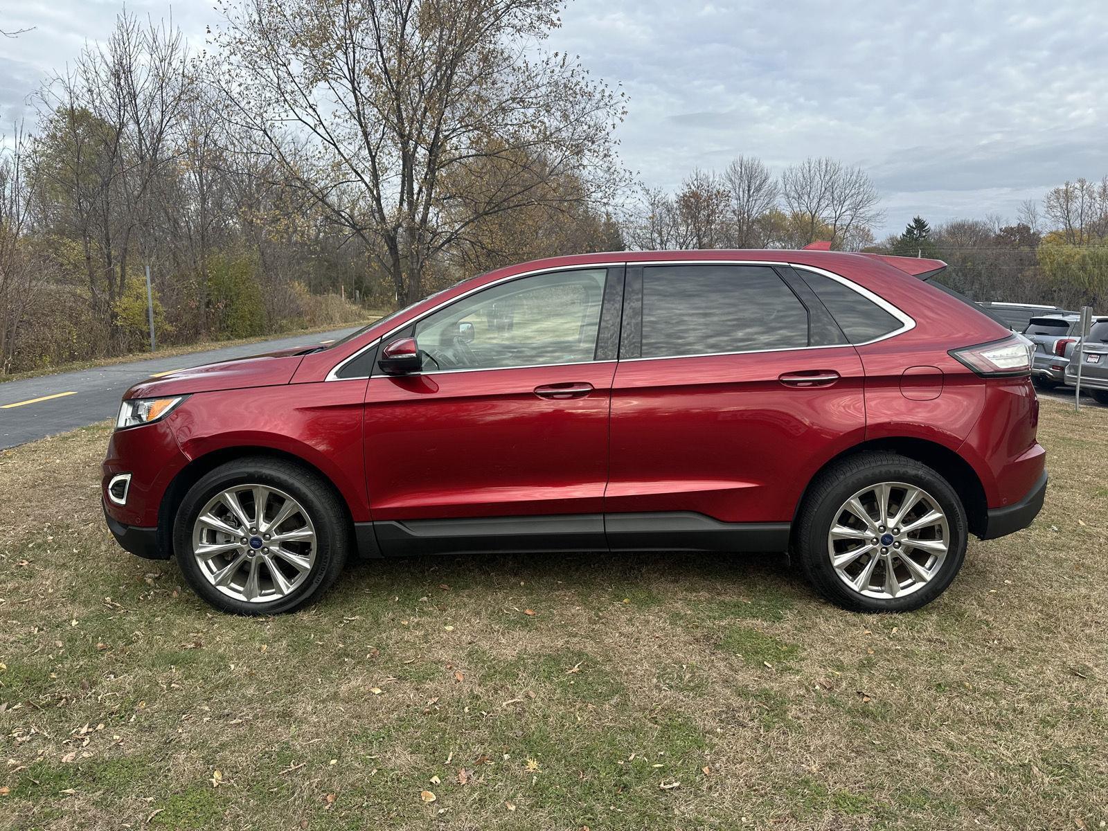 Used 2017 Ford Edge Titanium with VIN 2FMPK4K98HBB21649 for sale in Waconia, Minnesota