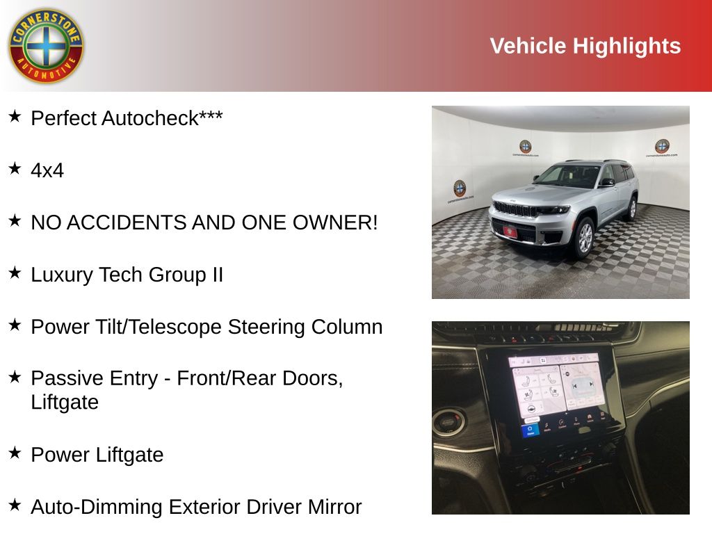 Used 2022 Jeep Grand Cherokee L Limited with VIN 1C4RJKBG9N8614032 for sale in Elk River, Minnesota