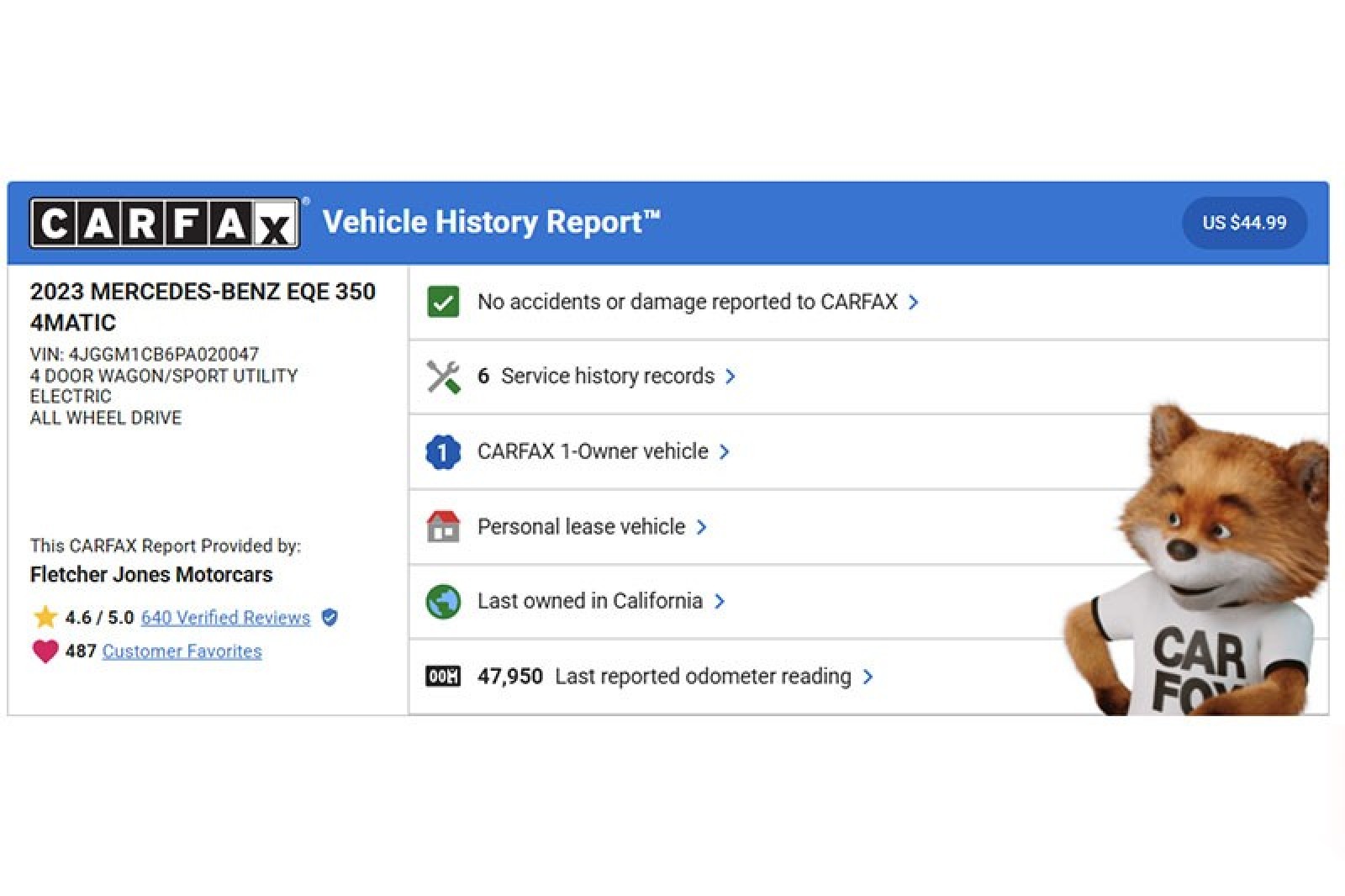 Used 2023 Mercedes-Benz EQE SUV Base with VIN 4JGGM1CB6PA020047 for sale in Newport Beach, CA