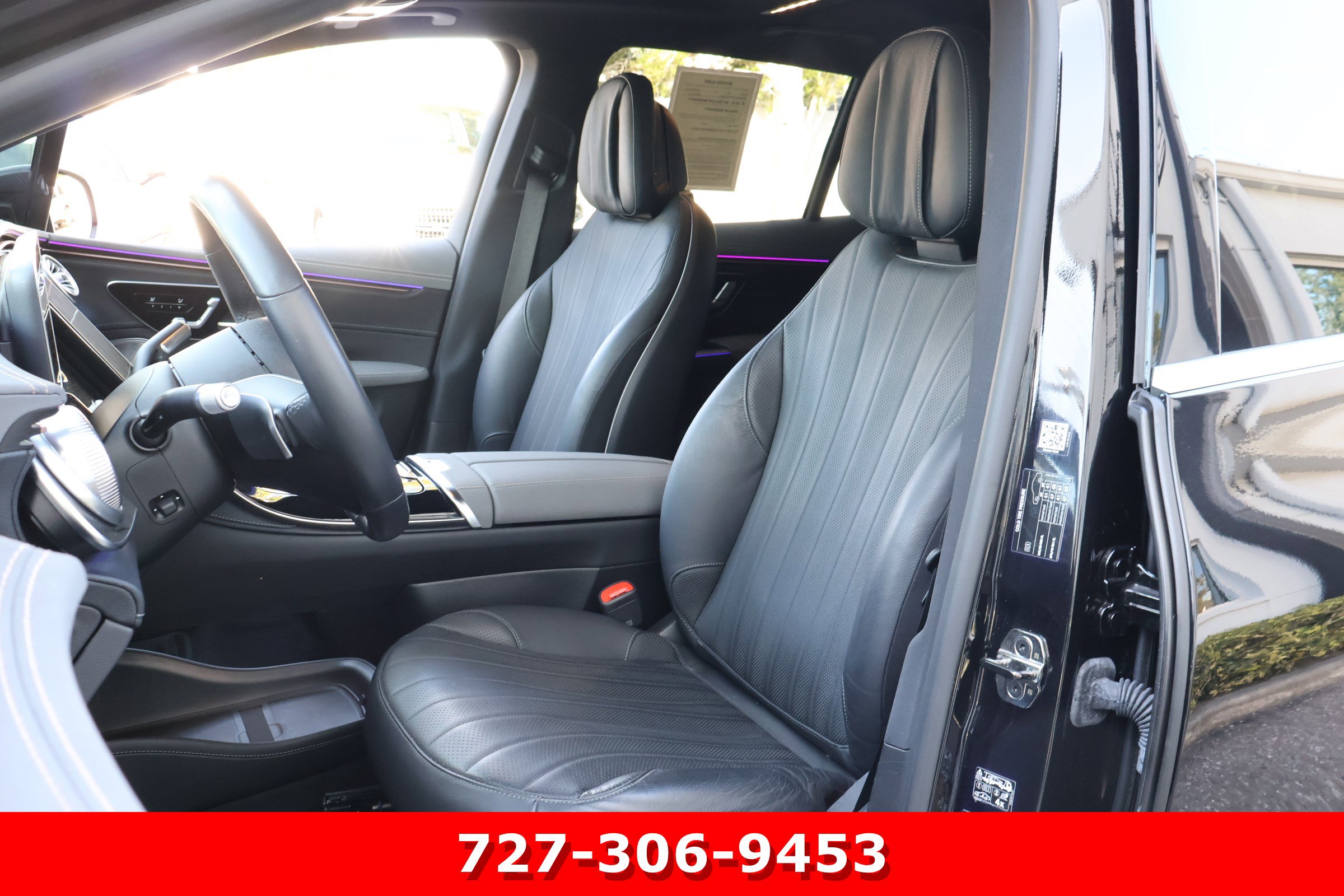 Certified 2023 Mercedes-Benz EQS SUV Base with VIN 4JGDM2DB4PA024749 for sale in Clearwater, FL