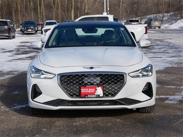 Used 2021 GENESIS G70 Standard with VIN KMTG34LEXMU070321 for sale in White Bear Lake, Minnesota