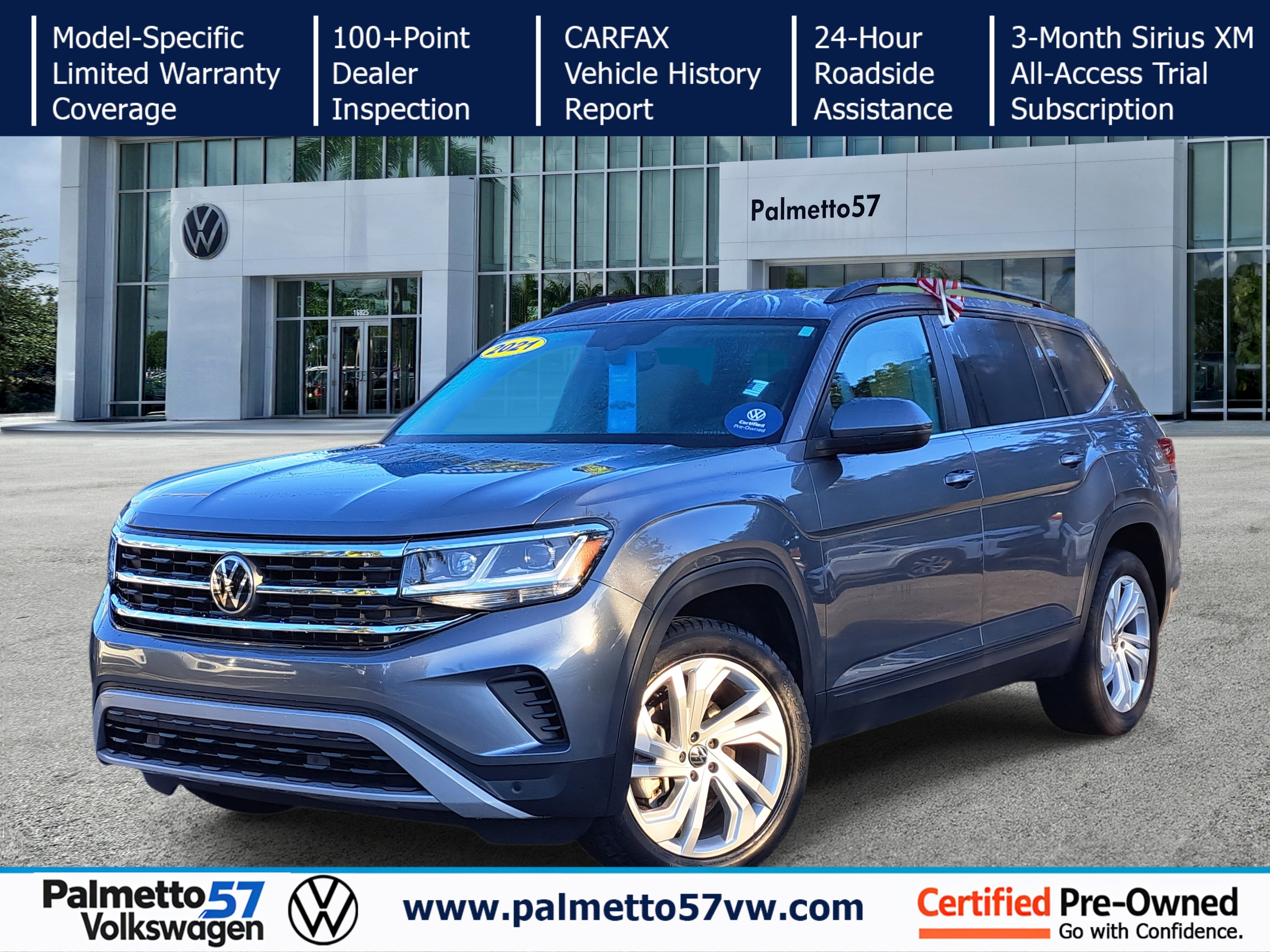 2021 Volkswagen Atlas SE w/Tech