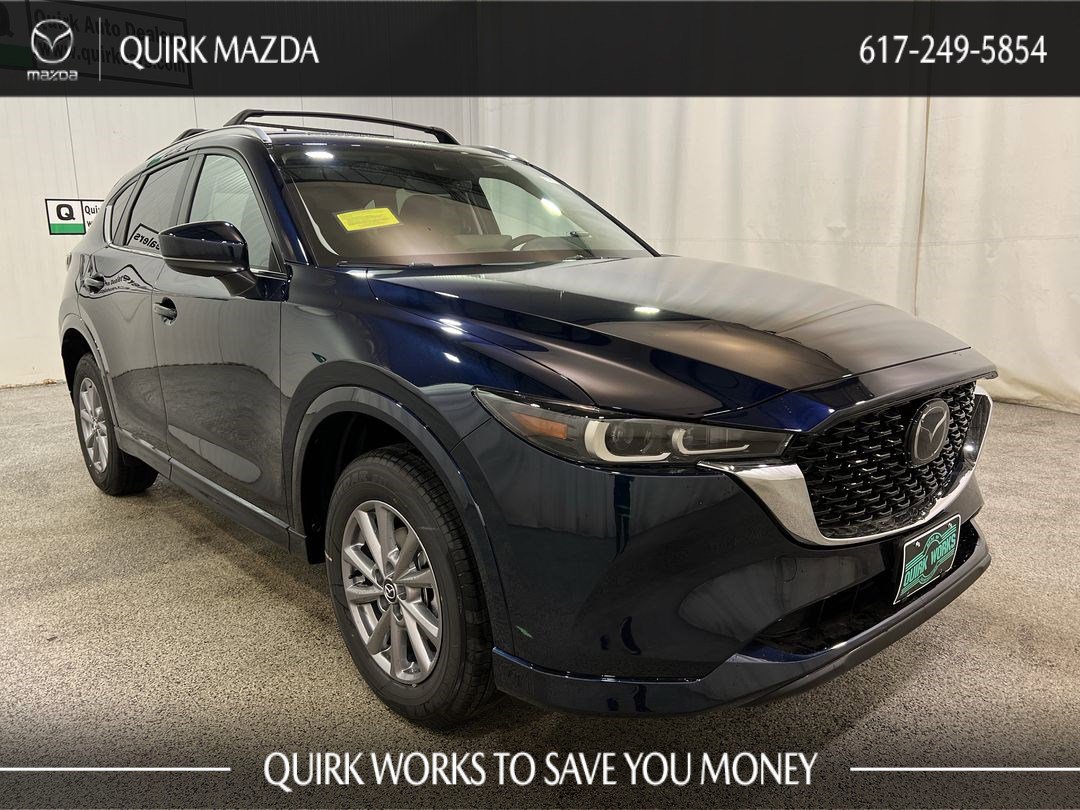 New 2025 Deep Crystal Blue Mica Mazda 2.5 S Preferred Package image 1